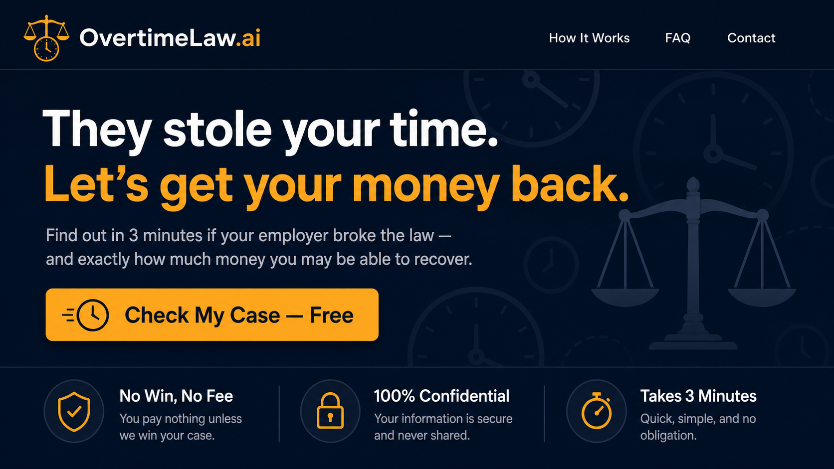OvertimeLaw.ai screenshot 1