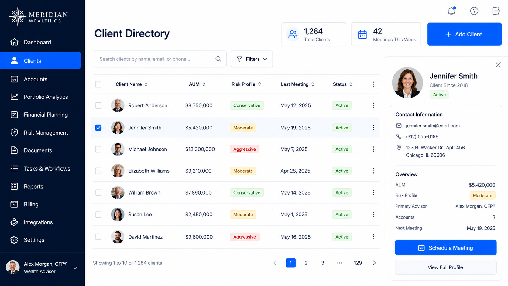Meridian Wealth OS screenshot 3