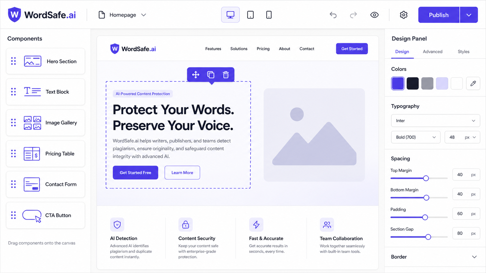 WordSafe.ai screenshot 2