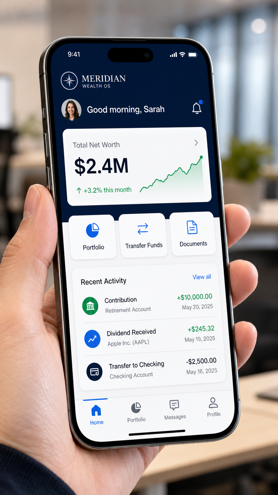 Meridian Wealth OS screenshot 7